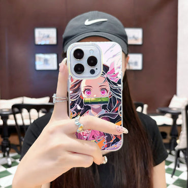 Coque de téléphone animée iPhone Gravure laser