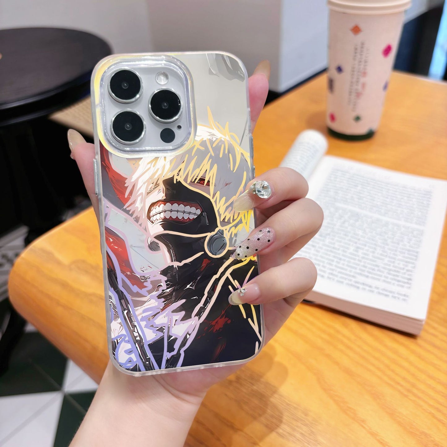Coque iPhone Caméléon – Couleur Changeante & Design Personnalisé Ultra Tendance