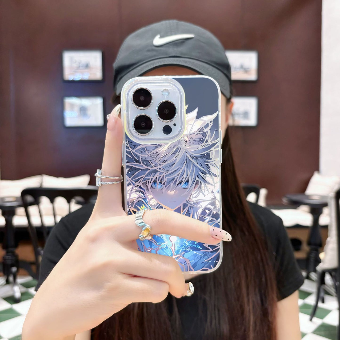 Coque iPhone Caméléon – Effet Couleur Changeante & Protection Premium