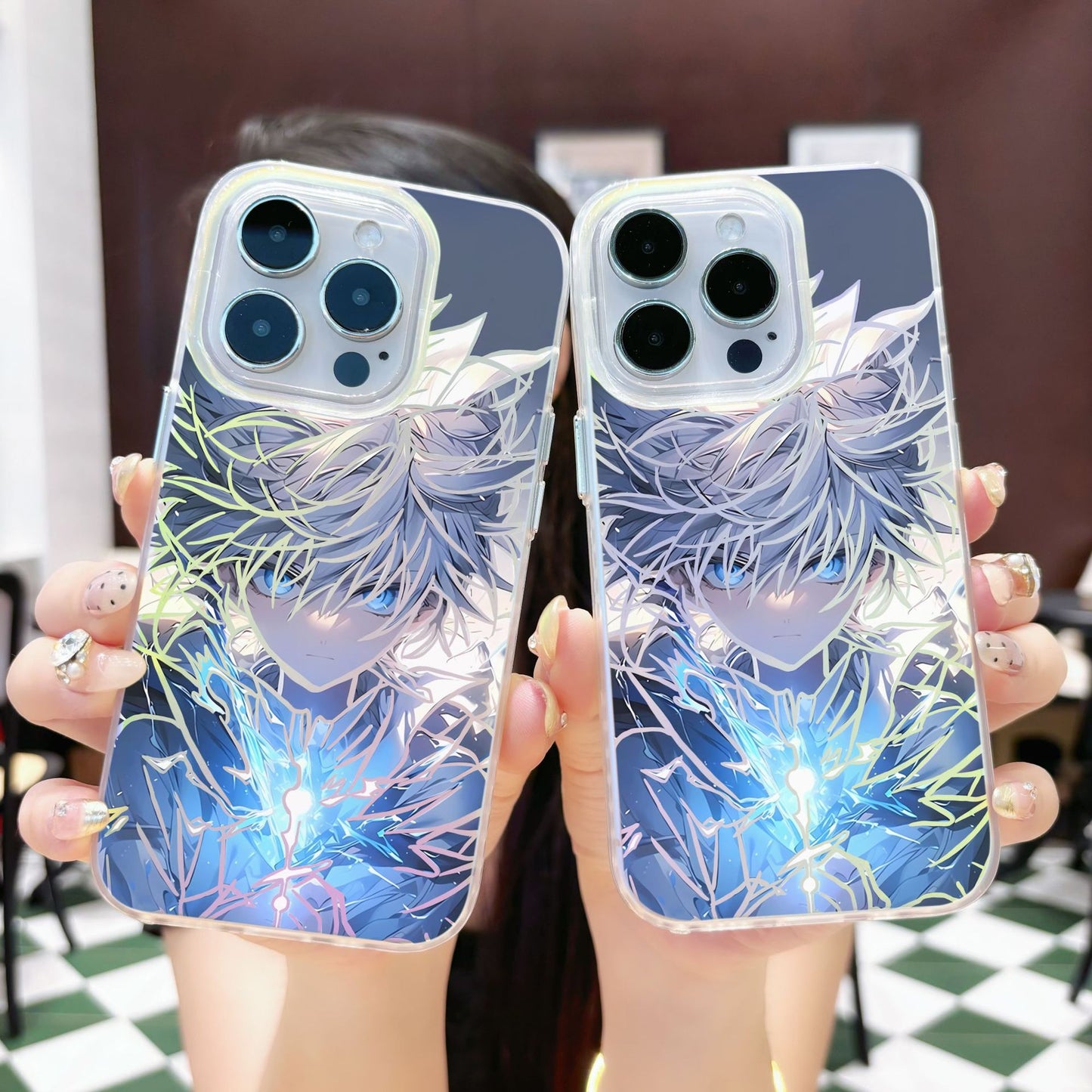 Coque iPhone Caméléon – Effet Couleur Changeante & Protection Premium