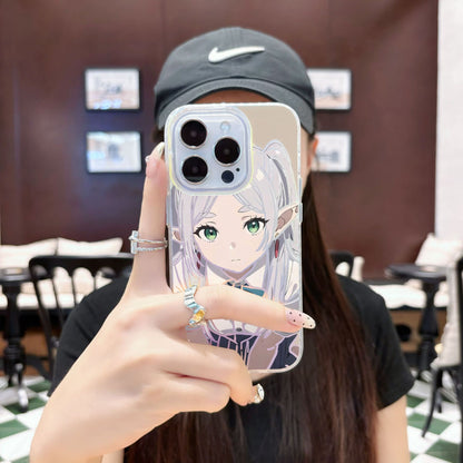 ✨ Coque iPhone Caméléon – Effet couleur magique & protection renforcée