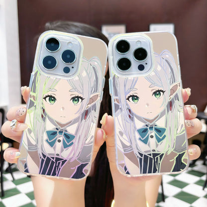 ✨ Coque iPhone Caméléon – Effet couleur magique & protection renforcée