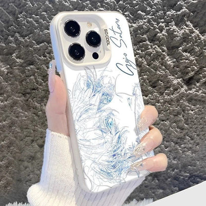 ⚡ Coque iPhone Gojo Satoru – Design minimaliste & protection premium
