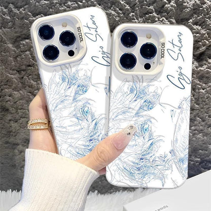 ⚡ Coque iPhone Gojo Satoru – Design minimaliste & protection premium