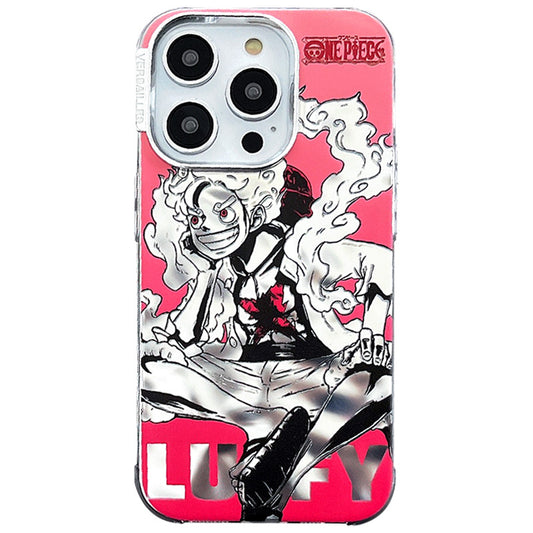 🏴‍☠️ Coque iPhone One Piece – Luffy & Zoro effet métal premium & protection intégrale