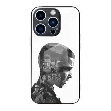 Coque iPhone Stranger Things en Verre Premium – Protection Élégante & Design Unique